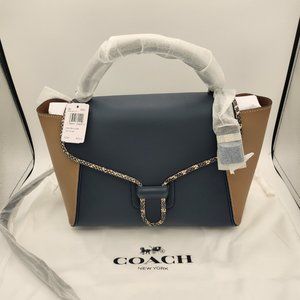 Coach Courier Carryall, Dark Denim Multi